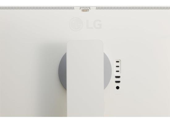 LG 32SR85U-W 32″ 4K UHD IPS Smart Monitor with webOS & Built‑in FHD Webcam